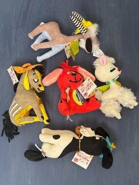 New With Tags 5 Vintage Dakin Dream Pets